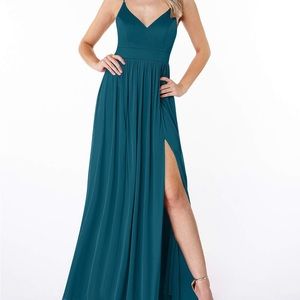 Azazie Kiri dress - Ink Blue